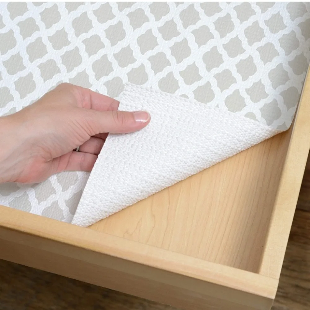 Con-Tact Brand Grip Prints Non-Adhesive Shelf and Drawer Liner - Set of 3